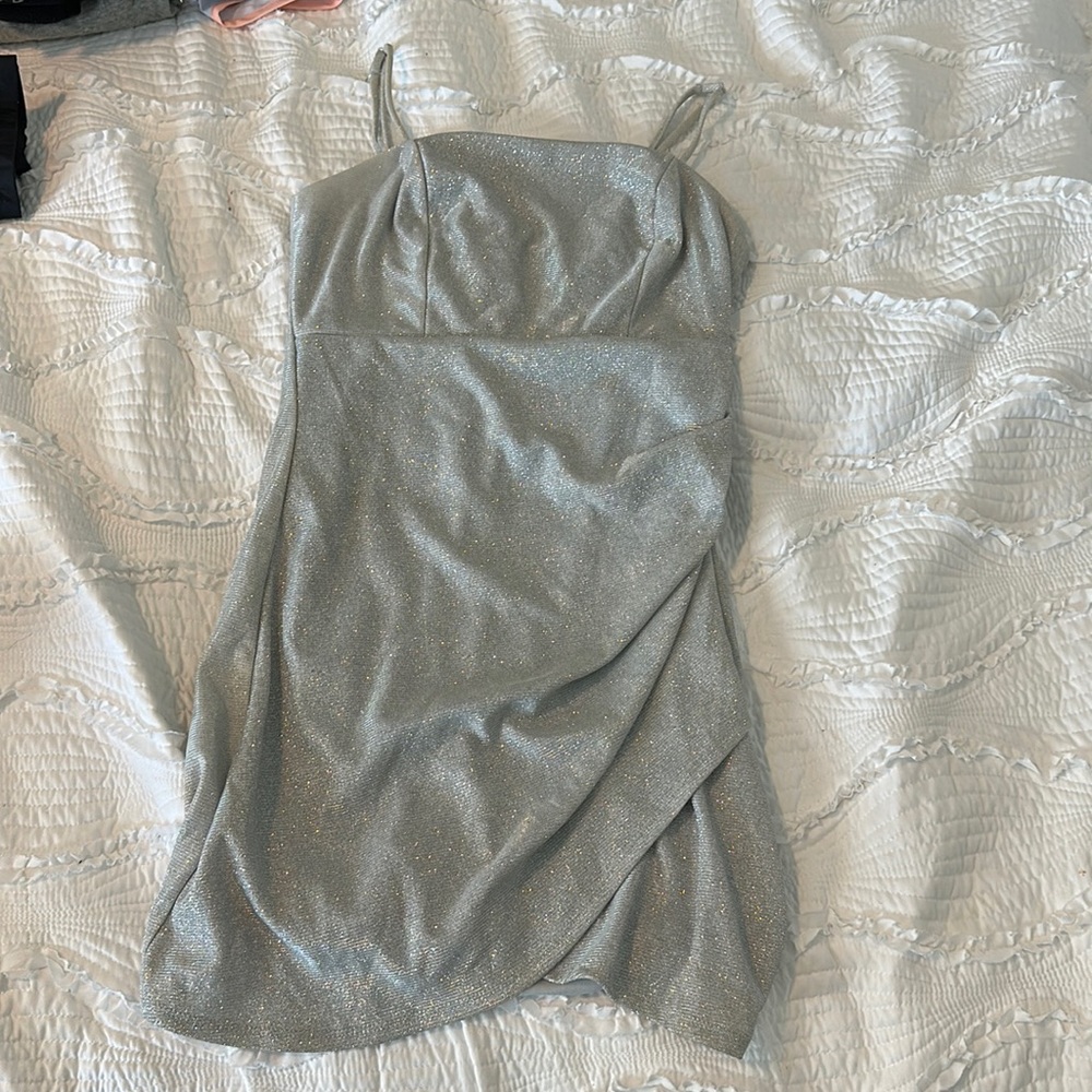 Sparkly above knee dress